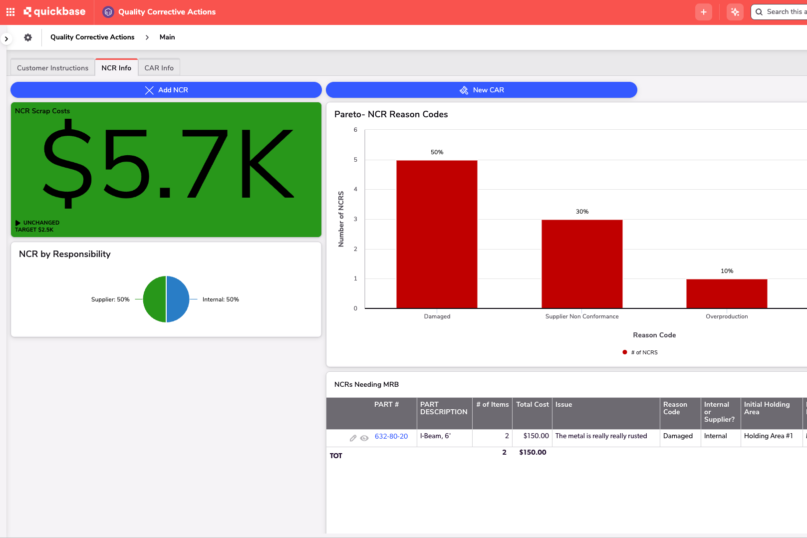 Quality Corrective Action App 0