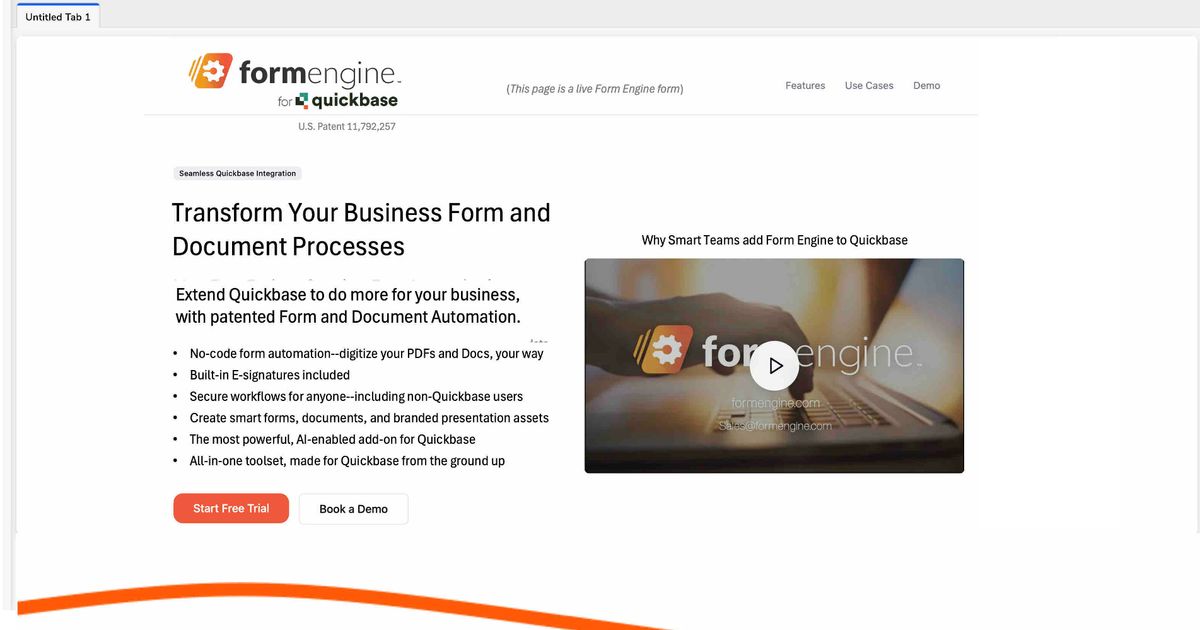 Form Engine for Quickbase | Quickbase