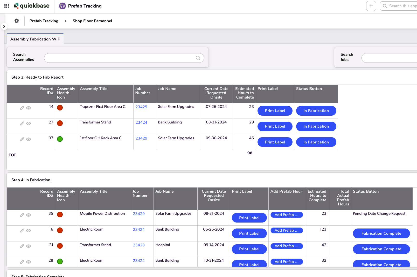 Prefab Tracking