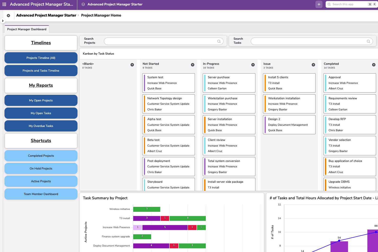 Advanced Project Manager Starter