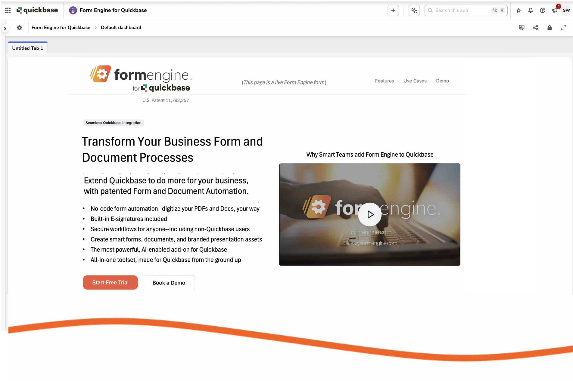 Form Engine for Quickbase