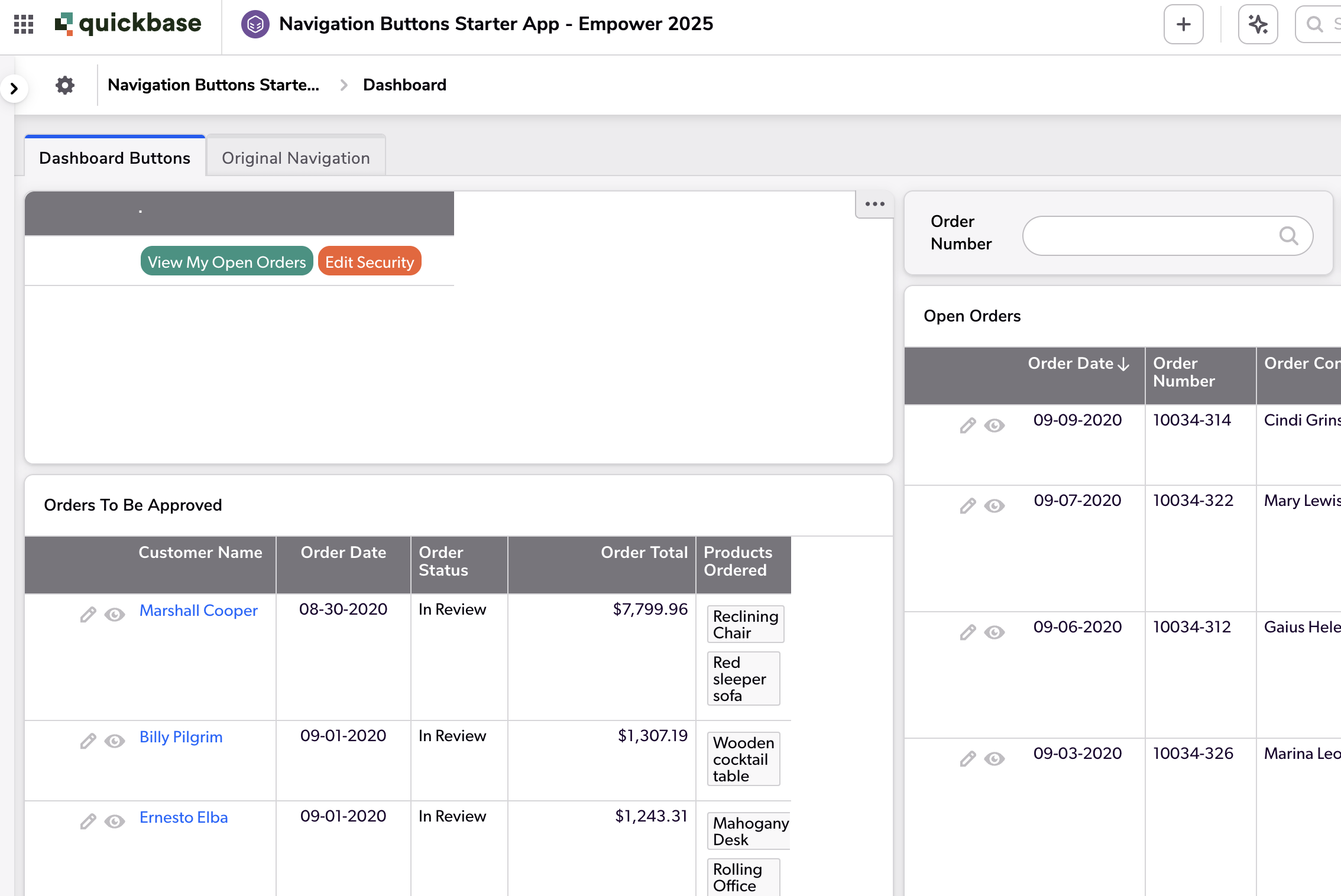 Empower 2025 - Navigation Buttons Starter App