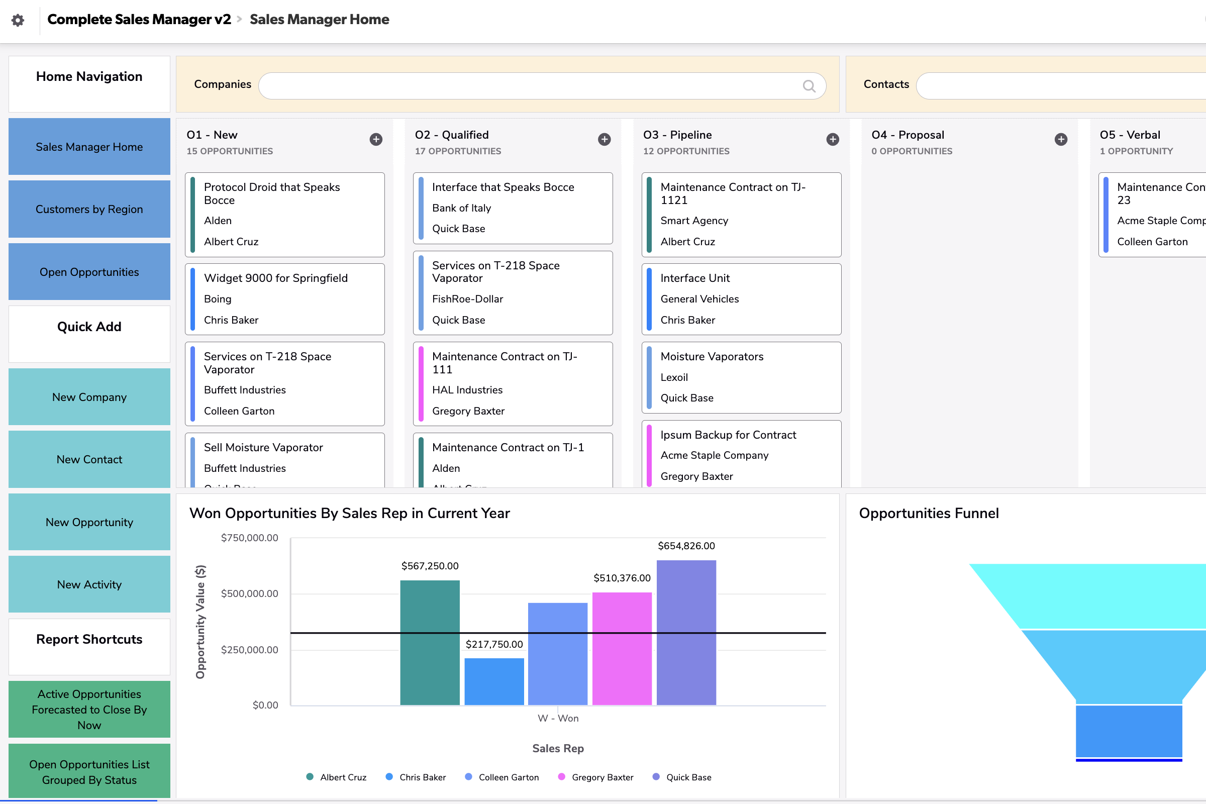 Complete Sales Manager